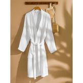 LC Waikiki Basic Pamuklu Bornoz (S6) - S - M - Beyaz