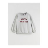 LC Waikiki Baskılı Erkek Bebek Sweatshirt