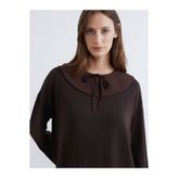 LC Waikiki Bebe Yaka Oversize Kadın Sweatshirt Tunik