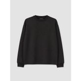 LC Waikiki EVERYDAY Siyah Oversize Soft Touch Kadın Sweatshirt