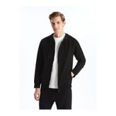 LC Waikiki Kapüşonlu Basic Erkek Fermuarlı Sweatshirt (W5)