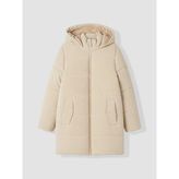 LC Waikiki Lcw Kids Bej Kapüşonlu Kız Çocuk Kaban - 10 - 11 Yaş