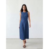 LC Waikiki Midi Kloş Jean Elbise