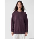 LC Waikiki Mürdüm Soft Touch Oversize Kadın Sweatshirt