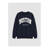 LC Waikiki Nakışlı Oversize Kadın Sweatshirt (W6)