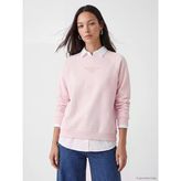 Lc Waıkıkı Pembe Baskılı Oversize Kadın Sweatshirt