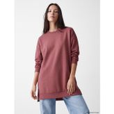 Lc Waıkıkı Pembe Soft Touch Kadın Sweatshirt Tunik