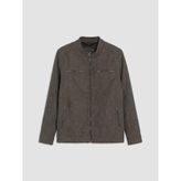 LC Waikiki Regular Fit Dik Yaka Süet Mont
