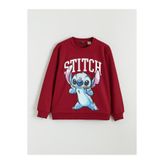 LC Waikiki XSIDE Stitch Baskılı Oversize Kadın Kalın Sweatshirt