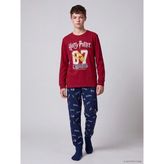Lc Waikiki Yeni Sezon Bordo Harry Potter Baskılı Pijama Takım - 9 - 10 Yaş
