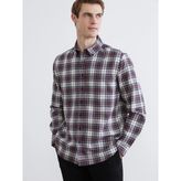 Lc Waikiki Yeni Sezon Regular Fit Uzun Kollu Ekose Erkek Oduncu Gömlek - Bordo
