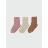 Lcw Basic Kız Bebek Soket Çorap 3'lü (W5) - 8 - Pink