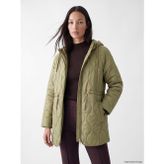 Lcw Everyday Haki Kapüşonlu Oversize Kadın Şişme Mont
