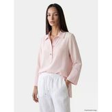 Lcw Everyday Pembe Oversize Kadın Gömlek Tunik