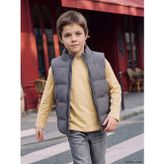 LCW Kids Gri Erkek Çocuk Yelek