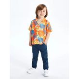 Lcw Kids Indigo Basic Erkek Bebek Kemerli Pantolon
