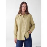 Lcw Modest Haki Loose Fit Kadın Gömlek