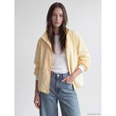 Lcw Modest Sarı Dik Yaka Oversize Kadın Yağmurluk