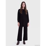 Lcw Modest Siyah Dar Fit Kadın Triko Pantolon