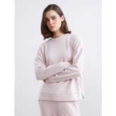 Lcw Vision Lila Modal Karışımlı Oversize Kadın Sweatshirt