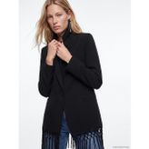 Lcw Vision Siyah Püsküllü Kadın Blazer Ceket