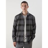Lcw Vision Siyah Regular Fit Ekose Erkek Gömlek