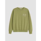 Lcw Vision Yeşil Baskılı Oversize Kadın Sweatshirt