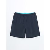 LCWAIKIKI Classic İndigo Kısa Boy Basic Erkek Deniz Şortu
