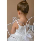 Le Mabelle Beyaz Pullu 2'li Kelebek Kanat Asa Set