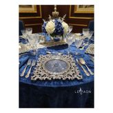 Le Paon Lüks 6'lı Kare Supla Seti 32 cm - Darbelere Dayanıklı Amerikan Servis - Çeyizlik Sunum Tabağı