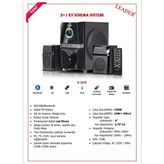 Leader R-2020 2+1 Ev Sınema Sıstemı - USB
