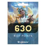 League Of Legends 630 Riot Points-Lol 630 Rp Tr