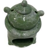 Lecarbee Candles Buhumiss Seramik Buhurdanlık - Yeşil