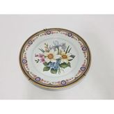 Leclair Limoges Çiçek Desenli Porselen Tabak 26Cm