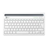 Lecoo BK100 Şarjlı Kablosuz Beyaz TKL Bluetooth Klavye