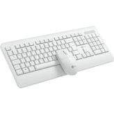 Lecoo KW203 Beyaz Kablosuz Klavye Mouse Seti