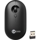 Lecoo WS212 Siyah Optik Kablosuz Mouse