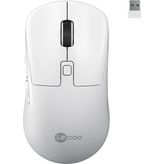 Lecoo WS216 Beyaz Ergonomik Optik Kablosuz Mouse
