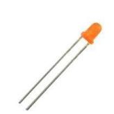 Led 3Mm Turuncu Difused (100 Adet)