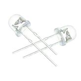 Led 4.8mm Mantar Şeffaf Sarı (100 Adet)