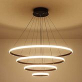 LED Avize 4'lü Ring Sarkıt TRA30104 Ø100CM - Çok Renkli