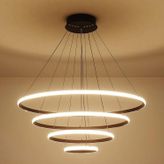 Led Avize 4'lü Ring Sarkıt TRA30104 Ø100cm