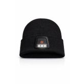 LED Aydınlatmalı Unisex Bere/Siyah