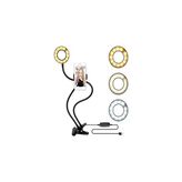 LED Ring Light Çok Renkli Youtuber Light Stüdyo Işığı 3 In 1 Set Akrobat Selfie Masa Lambası