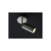 Led Spot Aplik Ve Avize Gri Fırcalı Led Aplik