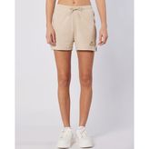 Leda Short Kadın Bej Regular Fit Şort - M