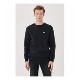 Lee Bisiklet Yaka Siyah Erkek Sweatshirt