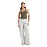 Lee Cargo Non Denim Kadın Pantolon, Ekru, S