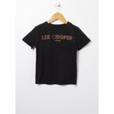 Lee Cooper 222LCG242005 Baskılı Siyah Kız Çocuk T-shirt