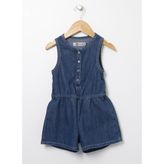 Lee Cooper Desenli Normal Mavi Kız Çocuk Tulum 222 Lcg 144003 Alexıs Denım - 10 Yaş